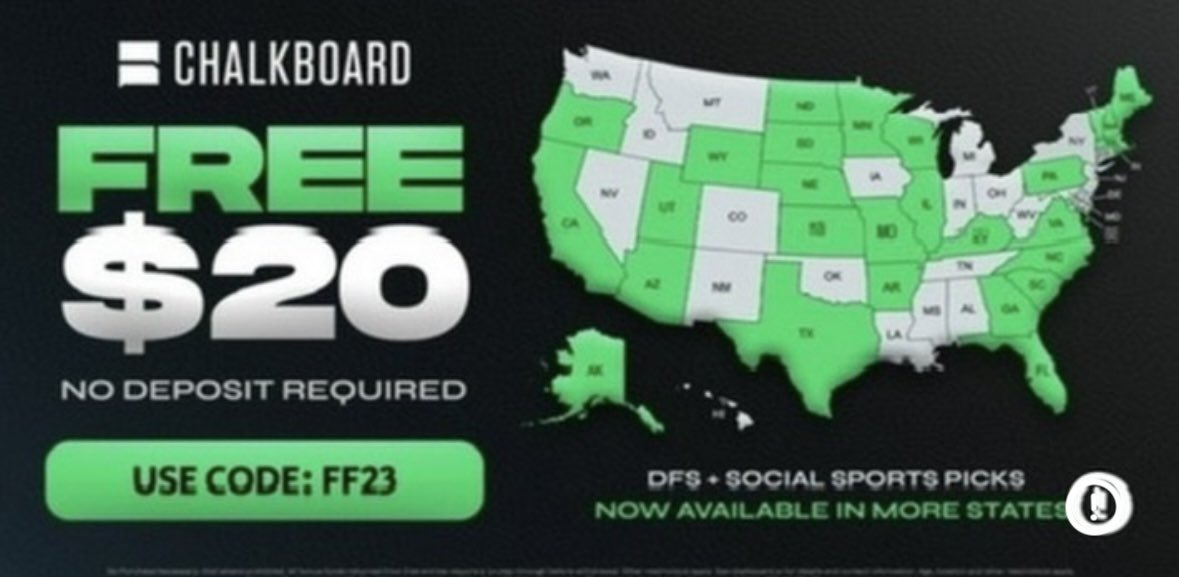 THIS CHALKBOARD PROMO IS FIRE 🔥
$100 Deposit Match🔥

A Free Square🔥

Two Profit Boost Cards🔥

Go sign up Today👇

go.chalkboard.io/websignup-v1-t…

#gamblingx #gamblingtwitter