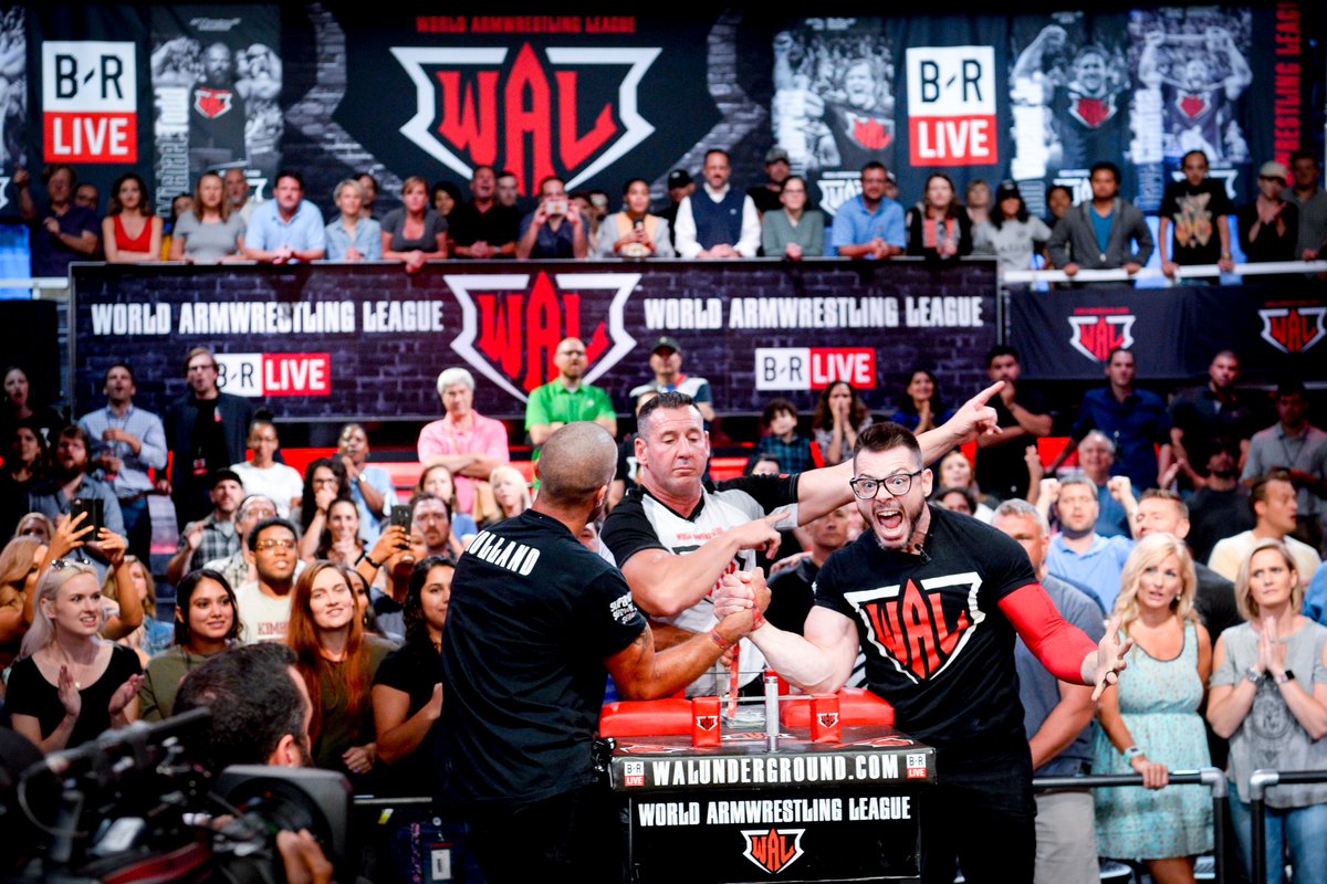 World Armwrestling League tweet media