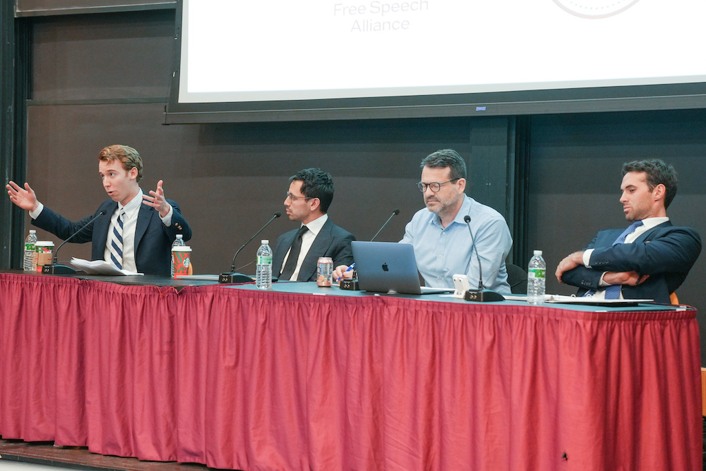 mitfreespeech's tweet image. Happy Friday! Here are a few photos from last week&apos;s debate on international students in U.S. higher education. You can find more on our website, as well as the recording!
mitfreespeech.org/fall_2025_deba…