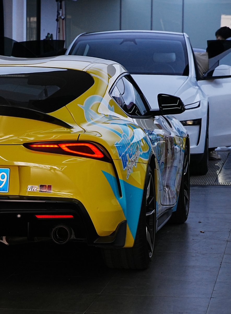 みか-soyo✖️supra痛車 #こひなた民 #痛車 #長崎そよ