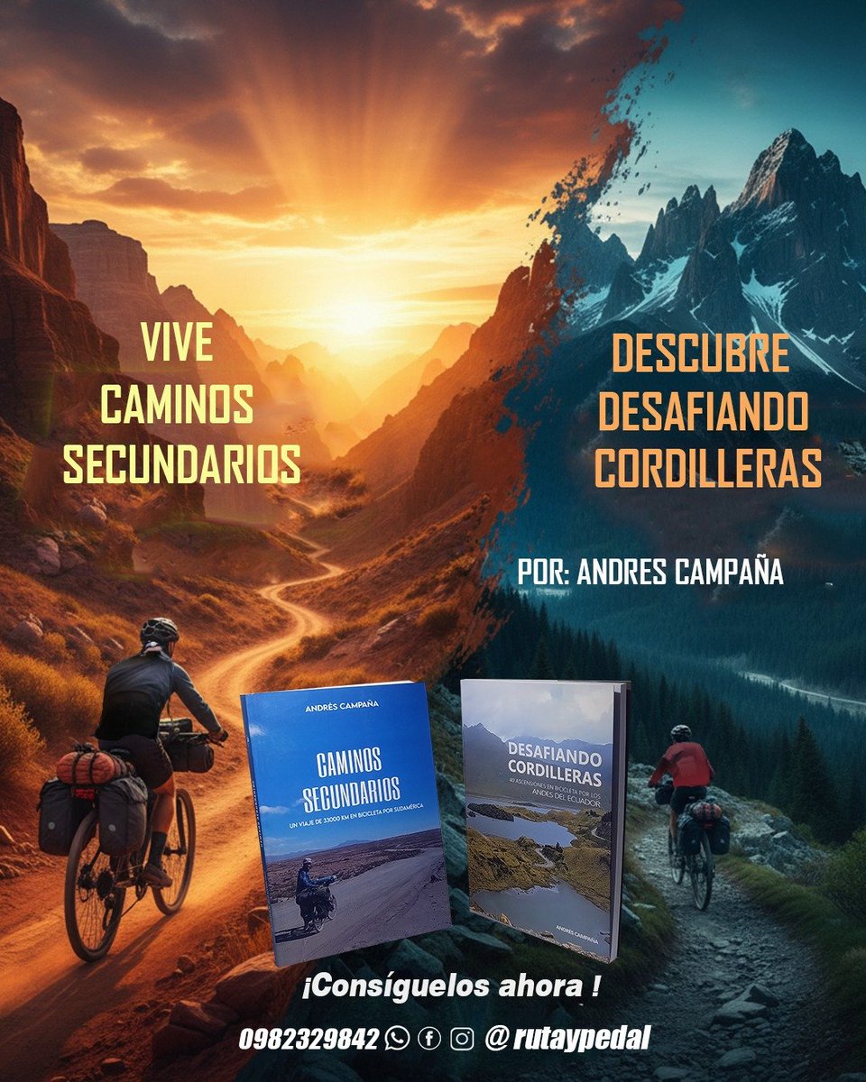 Una historia de vida sin igual, <a href="/rutaypedal/">rutaypedal</a> de vuelta luego de su hazaña en bicicleta por África y Asia, listo para escribir su tercer libro.