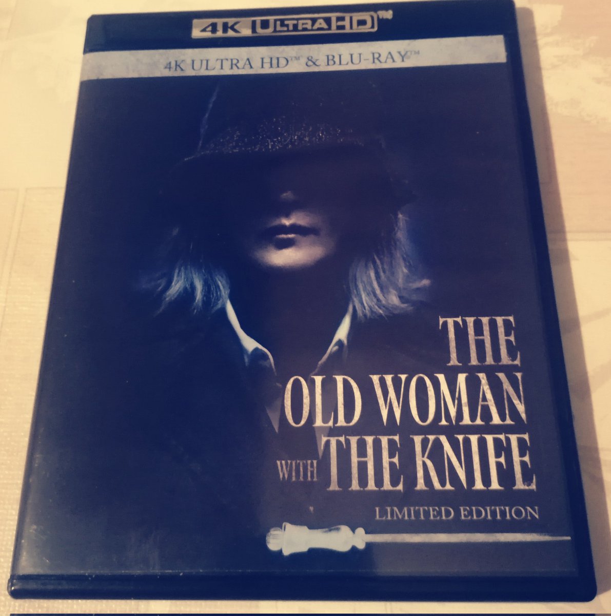 kampfwoscht's tweet photo. #NowWatching
#Bluray
#FilmTwitter

The Old Woman With The Knife https://t.co/HhmPSC6yIh