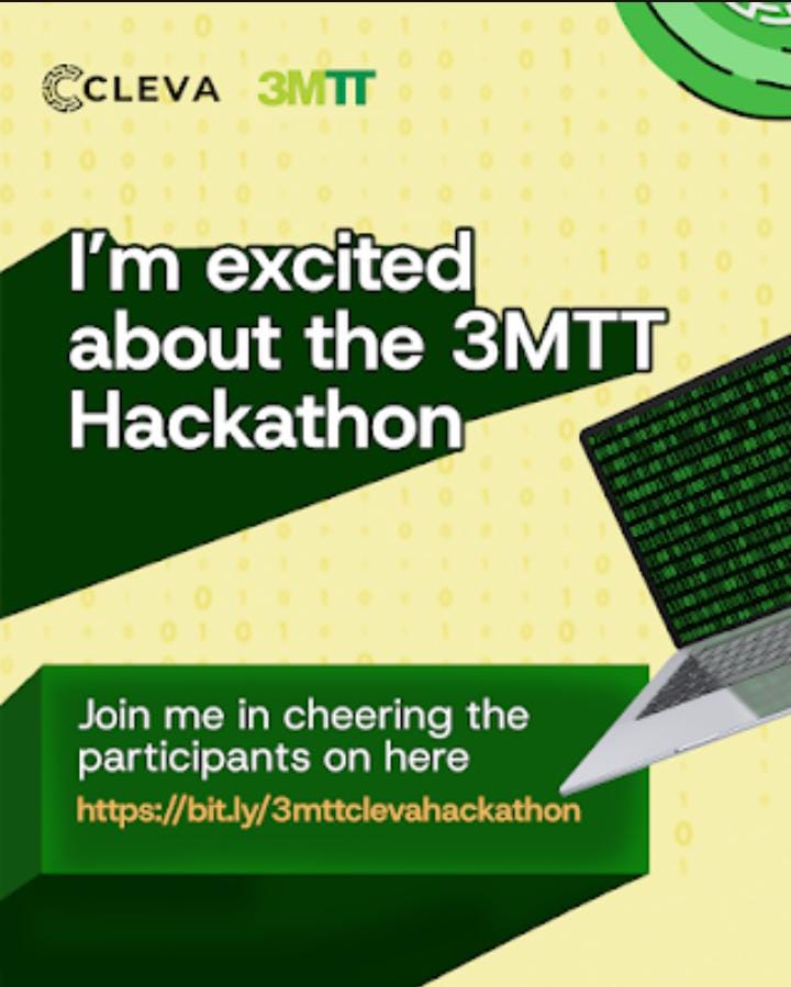 web3_princes's tweet photo. Get ready, Ekiti State Community! The 3MTT Hackathon Showcase Day is kicking off right now! Join us to witness the innovative solutions and incredible talent that emerged from the hackathon.  #3MTTxClevaHackathon @clevabanking @3MTTNigeria https://t.co/lRwoCC89lk