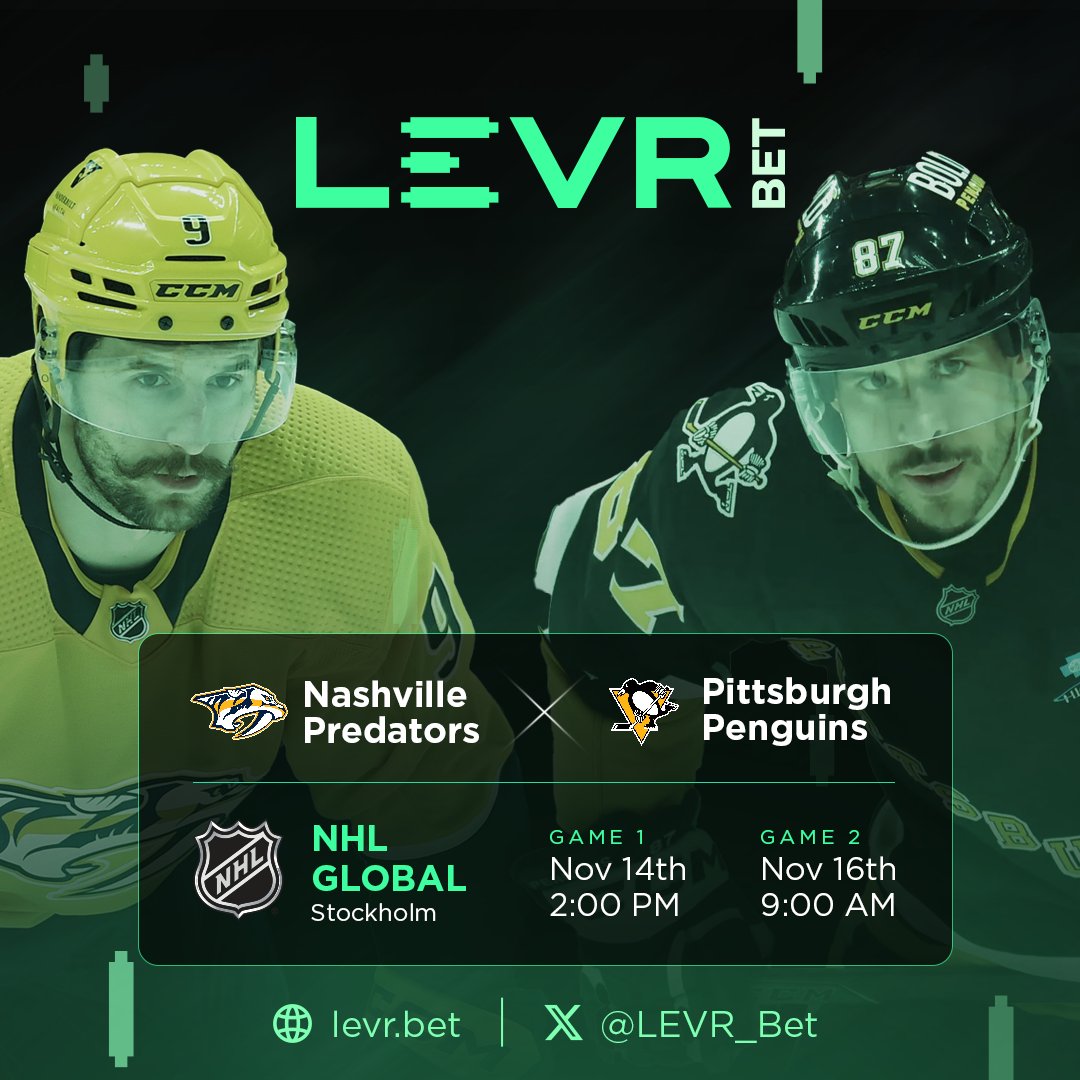 Global Series = hockey without borders.  

Jet lag, loud barns, early faceoffs  

We’re here for the swing shifts and storylines.