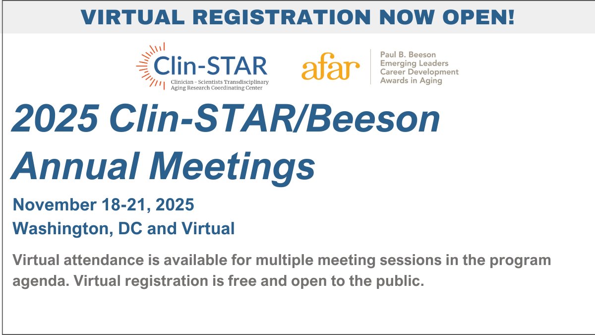 Clin-STAR Coordinating Center tweet media