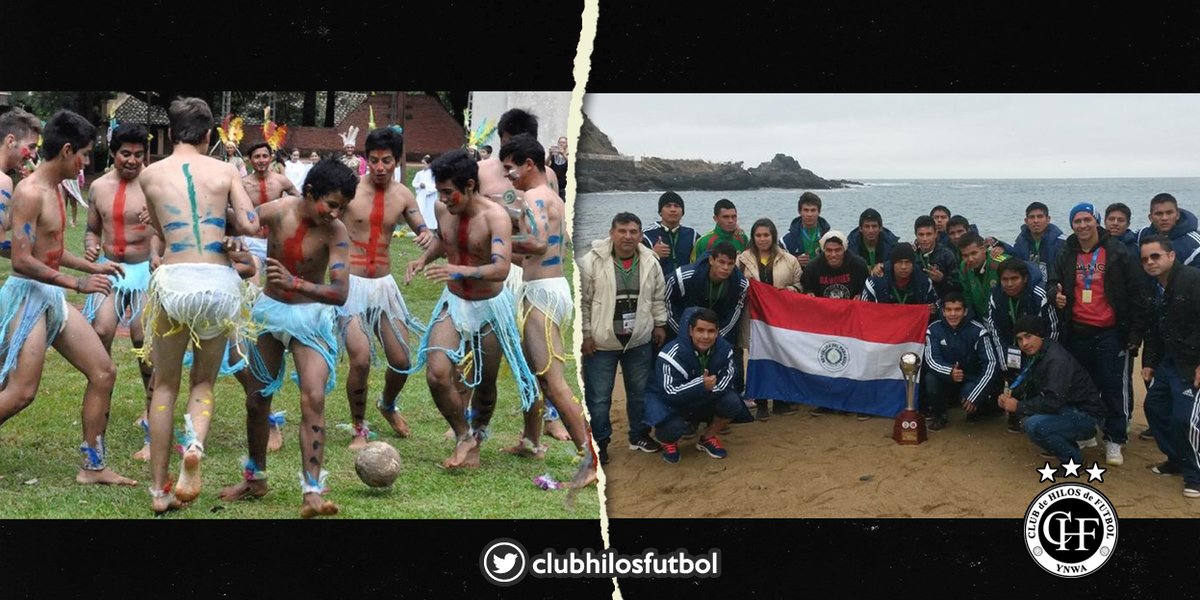 clubhilosfutbol's tweet photo. La película Manga Ñembosarái muestra cómo el fútbol tiene profundas raíces indígenas, con registros que datan desde 1639 en las reducciones jesuíticas. Para muchos, los guaraníes son los verdaderos inventores del fútbol. https://t.co/HUWy7aWAF3