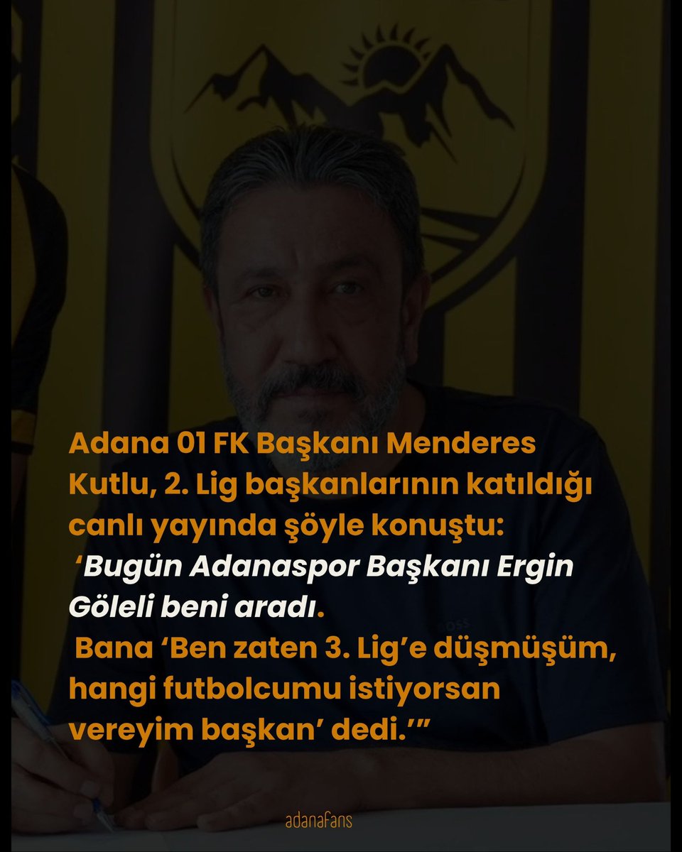 Adanaspor Fan tweet media