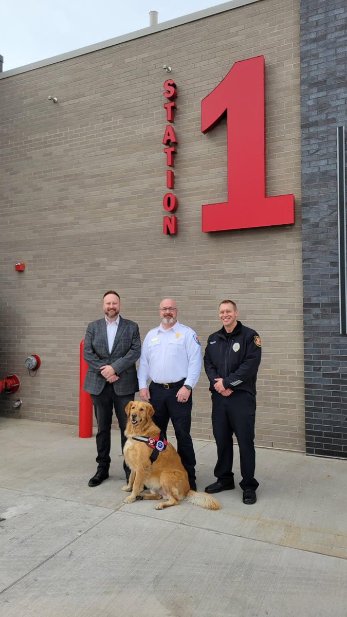 Congratulations to Chief Culberson and his crew at the <a href="/RapidCityFire/">Rapid City Fire Dept</a> as they celebrate the grand opening of their newly remodeled Fire Station 1. They’re excellent partners in public safety as we join forces each and every day to keep Rapid City safe!
#ServiceAboveSelf