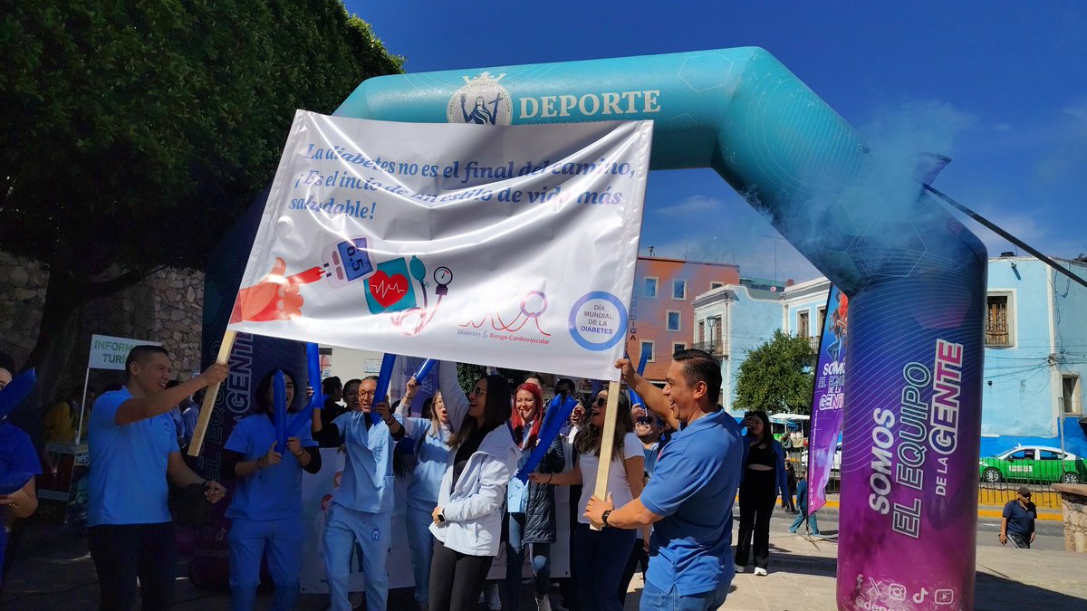jurisdiccionS8's tweet image. La Jurisdicción Sanitaria 8 caminó hoy por el Día Mundial de la Diabetes en Guanajuato Capital.
Porque si quieres mejorar, ¡ponte a caminar!
💙 Azúcar controlada, vida mejorada
#DiabetesYBienestar #JS8