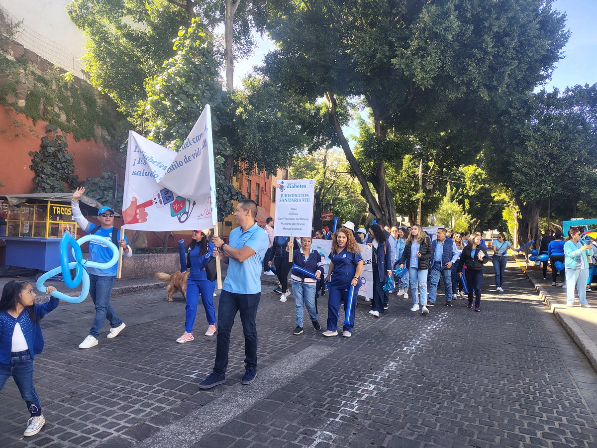 jurisdiccionS8's tweet image. La Jurisdicción Sanitaria 8 caminó hoy por el Día Mundial de la Diabetes en Guanajuato Capital.
Porque si quieres mejorar, ¡ponte a caminar!
💙 Azúcar controlada, vida mejorada
#DiabetesYBienestar #JS8