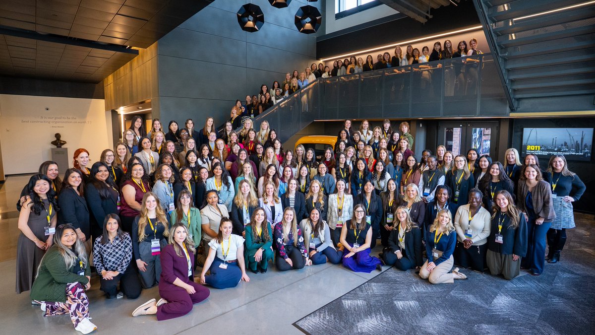 What an inspiring two days at the Future Women in Kiewit Summit!

We were proud to welcome students from across the U.S. and Canada for meaningful conversations about building confidence and exploring what a future in construction and engineering can look like.