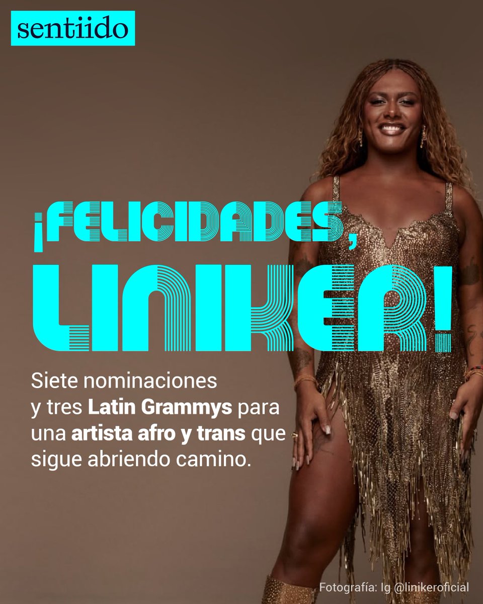 🏳️‍⚧️Siete nominaciones y tres Latin Grammys para una artista afro y trans que rompe techos y amplía horizontes.
