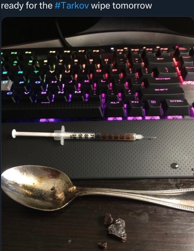 WILL BE LIVE EARLY TMOZ FOR MY MONTHLY ENJOYMENT OF TARKOV WIPE

GOODLUCK GENTLEMEN 

WILL SEE YOU ON GROUND ZERO

GOODLUCK <a href="/bstategames/">Battlestate Games</a> #EscapefromTarkov