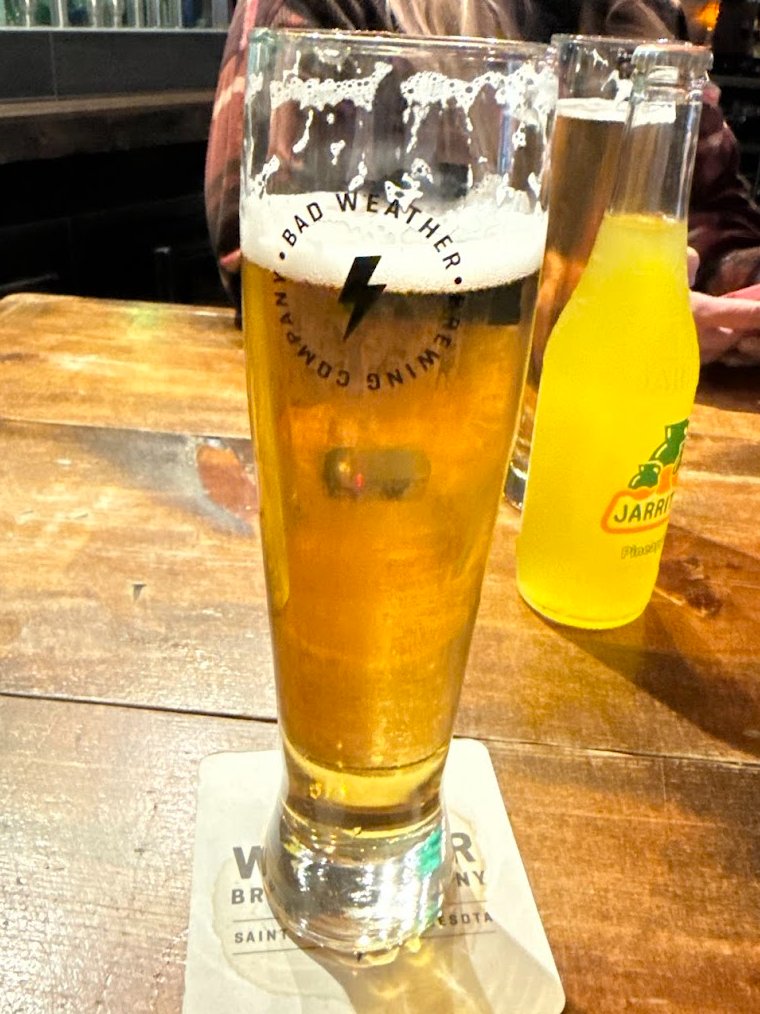 Stopped in to see my friends over at <a href="/BadWeatherBrew/">Bad Weather Brewing</a>. Pils for the win. Good to say hi to <a href="/ruhbrewer/">Andy Ruhland</a>, <a href="/junochoi/">Juno Choi</a> and <a href="/ChapWilton/">Chip Walton</a>.