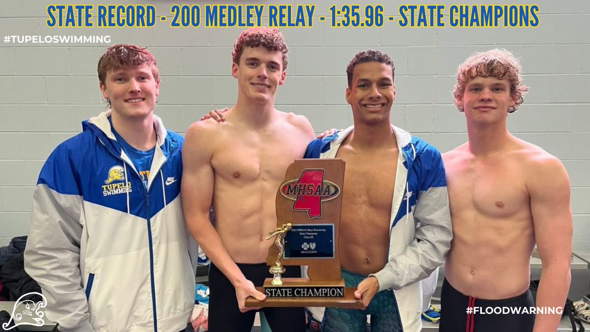 TupSwim's tweet image. 🥇 🏊‍♂️ 🌊 #lgw #staterecord