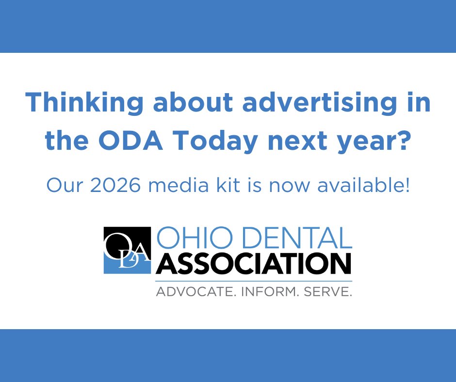 Thinking about advertising in the ODA Today next year? Our 2026 media kit is now available! Check out our media kit to see how advertising in the ODA Today can benefit your company. 

oda.org/jobs-ads/place…