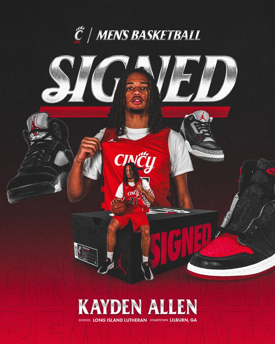 GoBearcatsMBB's tweet image. Welcome to Cincinnati, @__kaydenallen__! 🏡

📝: cpaw.me/f31c61