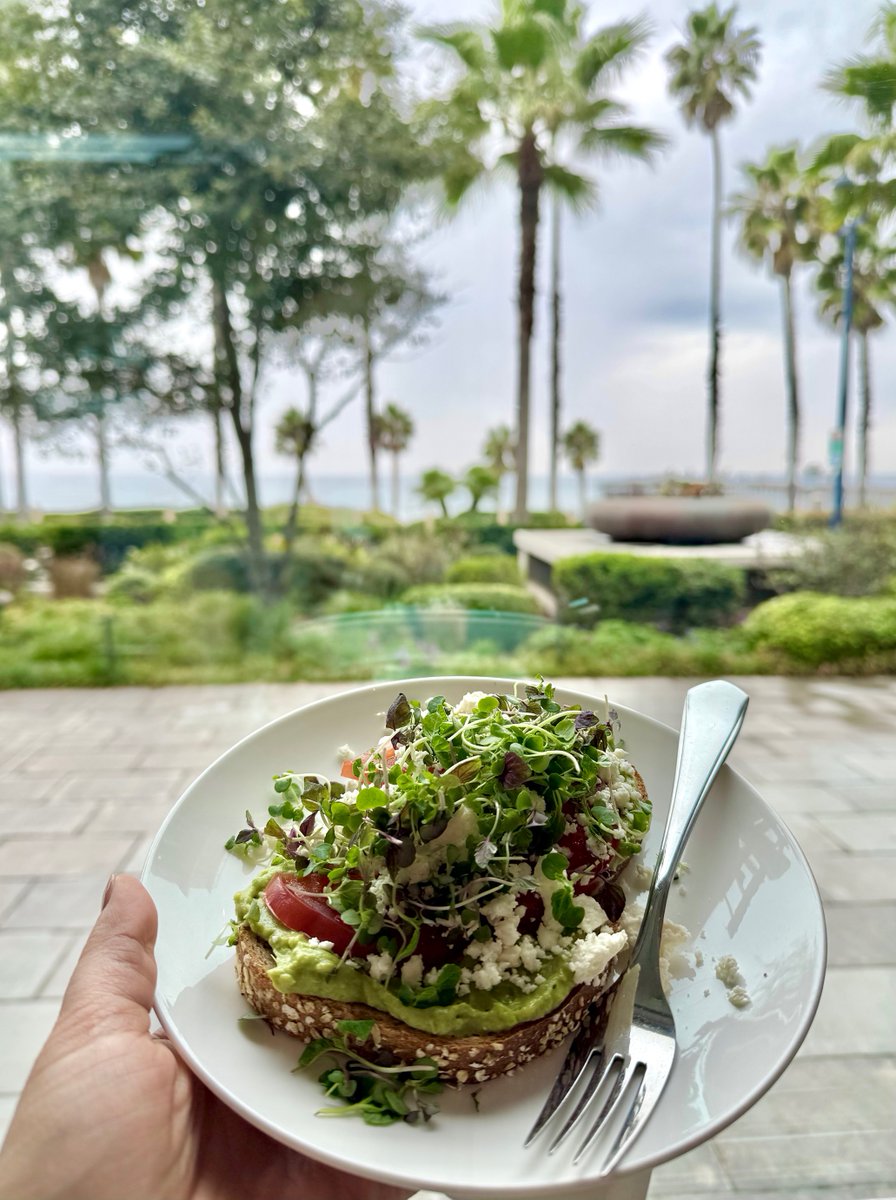 ENTAllergyDocs's tweet photo. Kicking off Day 1 in CA with ocean views, avocado toast, exciting talks, great speakers, and fun sights like the Top Gun House #2025AnnualAAOA https://t.co/bMUN7RAh1B