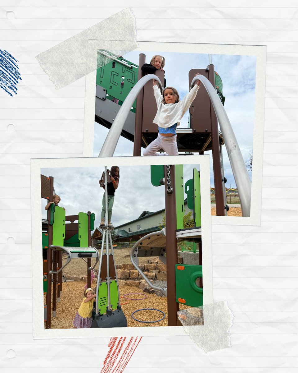 COCharterSchool's tweet image. Thanks to a $680,000 grant from the Colorado Health Foundation, Pagosa Peak Open School has unveiled the &quot;Playground for the People,&quot; the first multi-tiered public playground in uptown #PagosaSprings! 

🛝 Come play! bit.ly/3LDVMyE

#colorado #charterschool