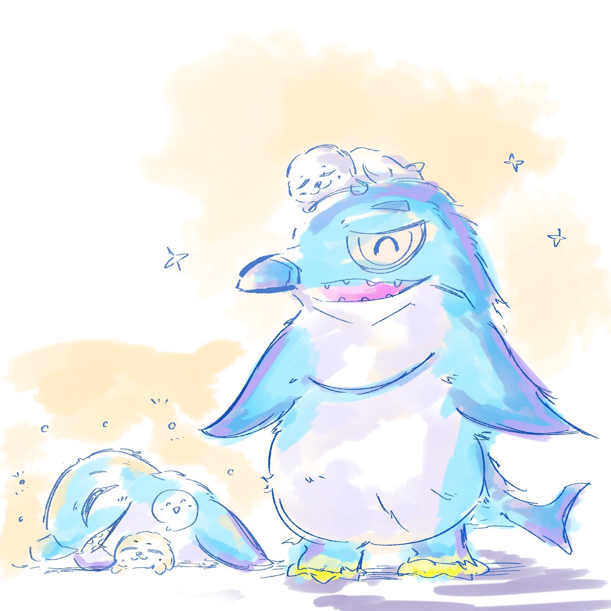 #アトチャレ71 #ローモバ #イラスト

アークリーパー親子🐬🩵

■IGG ID 646383643