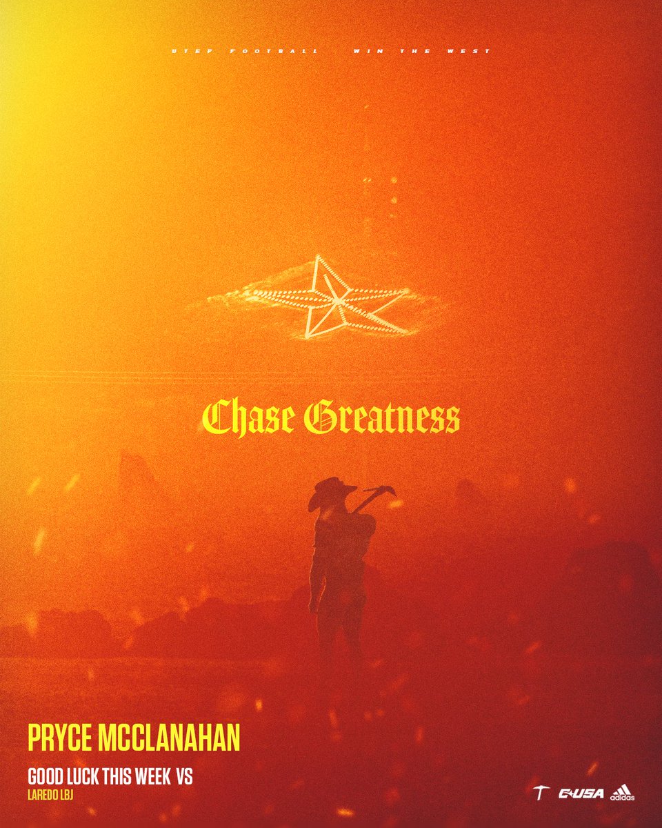 I appreciate the support from <a href="/CoachSWUTEP/">Scotty Walden</a> and <a href="/UTEPFB/">UTEP Football</a>. ⛏️<a href="/CoachStanchek/">Ryan Stanchek</a> <a href="/CoachWalsh62/">Connor Walsh</a>⛏️