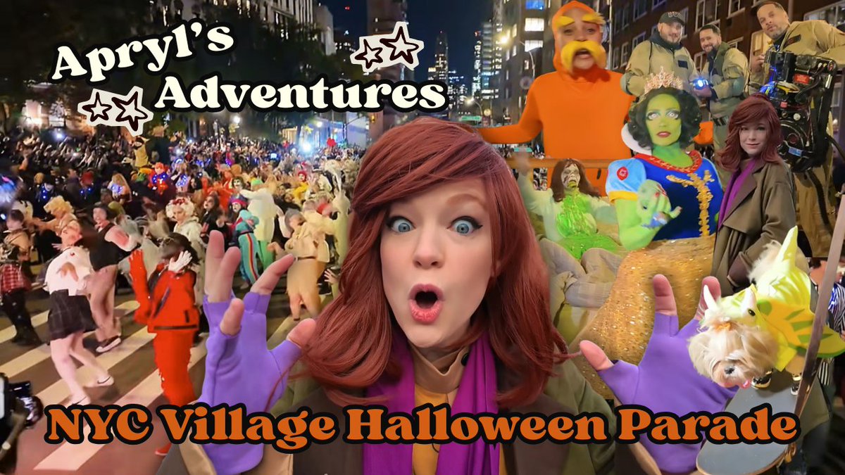 Good News Everyone! My Halloween Vlog is finally edited and up on the internet! Wanna see what it's like to spend Halloween on the streets of NYC? Check it out here! youtu.be/EThJwTee4XQ