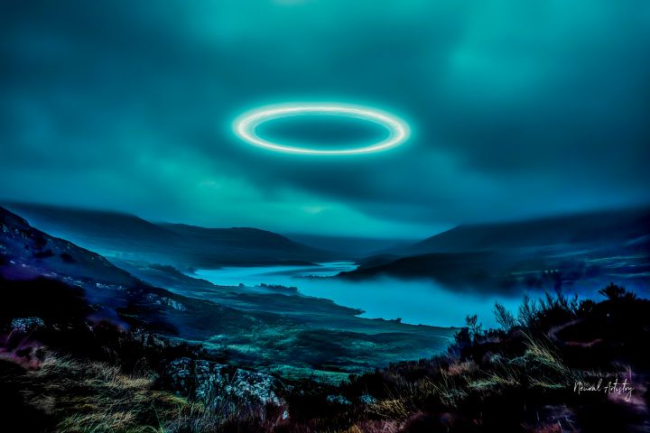 __neural__'s tweet image. Art of the Day! &quot;Halo of the Forgotten Horizon&quot;. Buy at: ArtPal.com/neural-artistr…