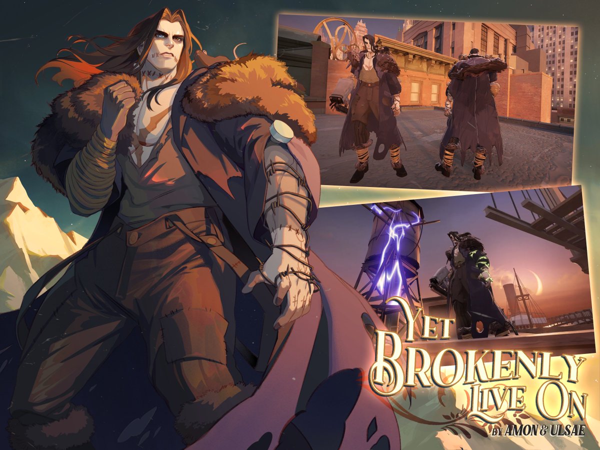 ulsae1995's tweet image. Victor Deadlock skin inspired by Frankenstein(2025) is available now!!!
Amon did such a great job on modeling, texturing, and rigging!
I did the illustration and in-game portrait icon!
#deadlock #deadlockfanart 

gamebanana.com/mods/633634