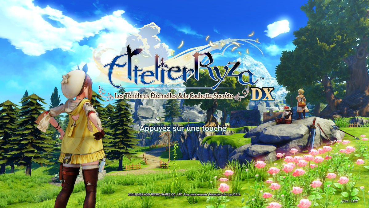 CRXTraductions's tweet image. 🏝️🇫🇷 Vous vous amusez bien sur Atelier Ryza DX ? Non ? Car il n'est pas en français ?
Il est temps de changer ça !
C'était sûr, mais nous allons porter nos patchs pour Ryza 1 et 3 sur les éditions DX !

Pas de date, mais juste traduire le nouveau contenu, ce sera rapide !
