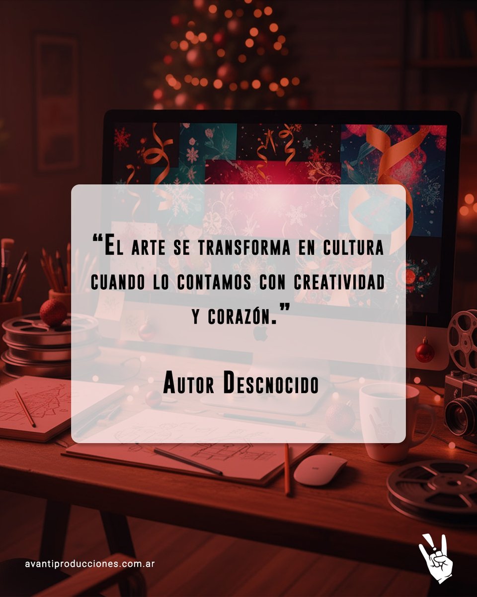 La creatividad y la emoción transforman historias en cultura. Diciembre nos recuerda ese poder ✨ El espíritu que convierte campañas en íconos.

#avantiproducciones #produccionesconrock #navidad2025 #storytelling #inspiracion