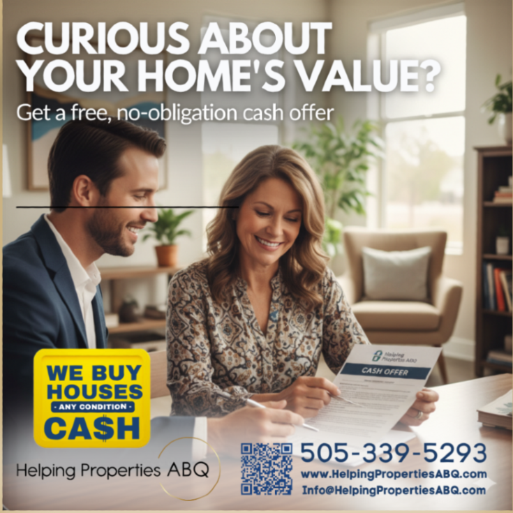 PiruGroup's tweet photo. Curious about your home's value?

Get a free, no-obligation cash offer and explore your options with confidence. #WeBuyHouses 🏡💬
📞 505.339.5293
✉️ Info@HelpingPropertiesABQ.com
🌐 https://t.co/W6CMhzcvIH https://t.co/w8JVMWh0OD