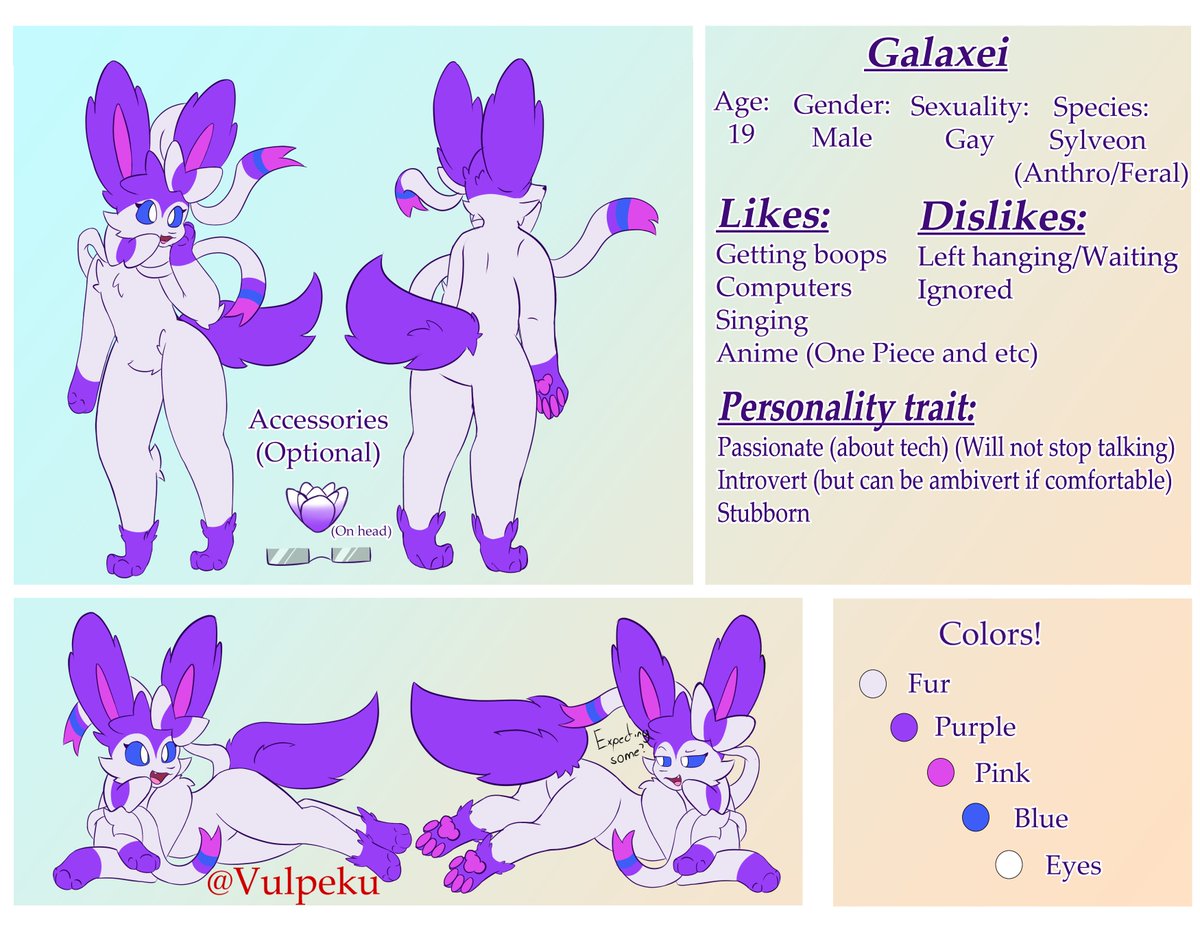 Vulpeku's tweet image. Hey hey!, here with another comm I did for @Imagnir!
Thx a lot for commission me, means a lot &amp;lt;3
#Eeveelution #Pokemon