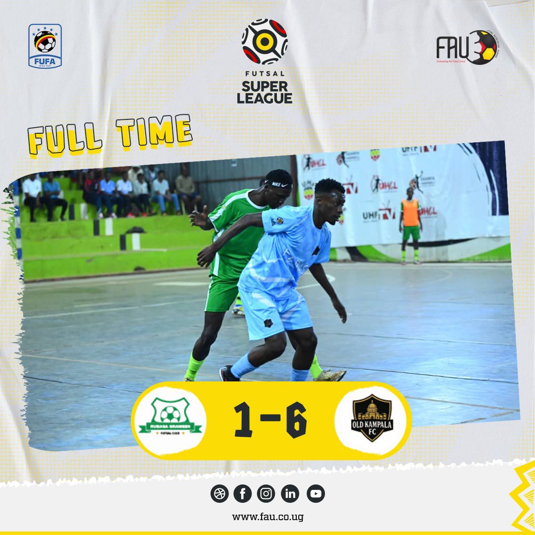 OLD KAMPALA… unstoppable. 🚨

Another night, another statement. 

A 1-6 victory away pure dominance, pure confidence. The unbeaten run stays alive, the message is clear: this team is not slowing down for anyone. 

Momentum growing, pressure rising… Old Kampala are cooking. 🧑‍🍳
