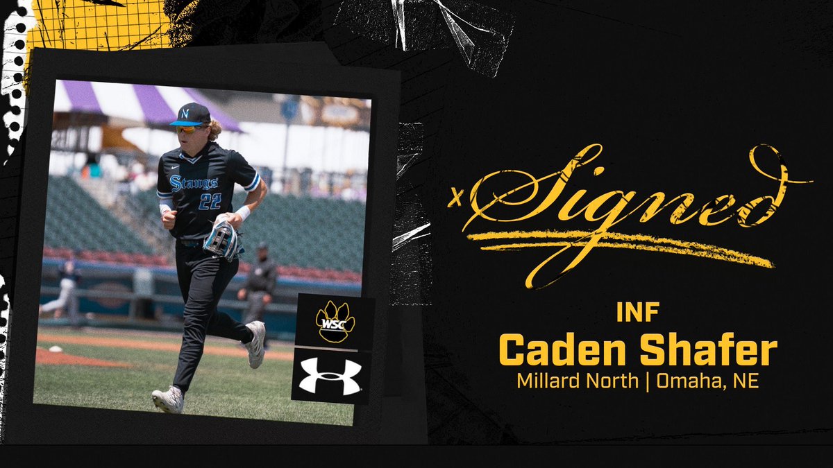 Signed! 🖊️🐾

Please welcome <a href="/Caden12549271/">Caden Shafer</a> to Wayne, America!