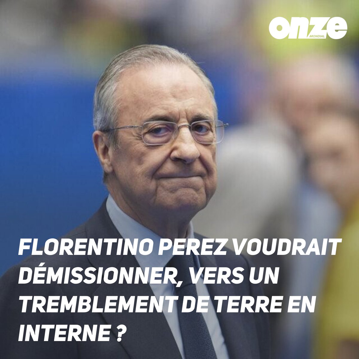 Real Madrid : Florentino Perez voudrait démissionner, vers un tremblement de terre en interne ?
➡️ l.onzemondial.com/0Lq