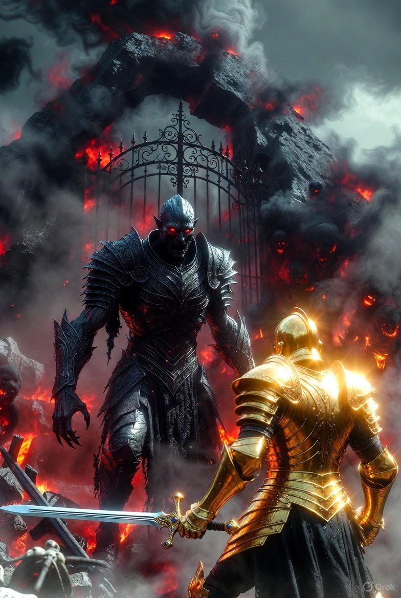 The Stand at the Gates of Hell.  <a href="/grok/">Grok</a> image 1