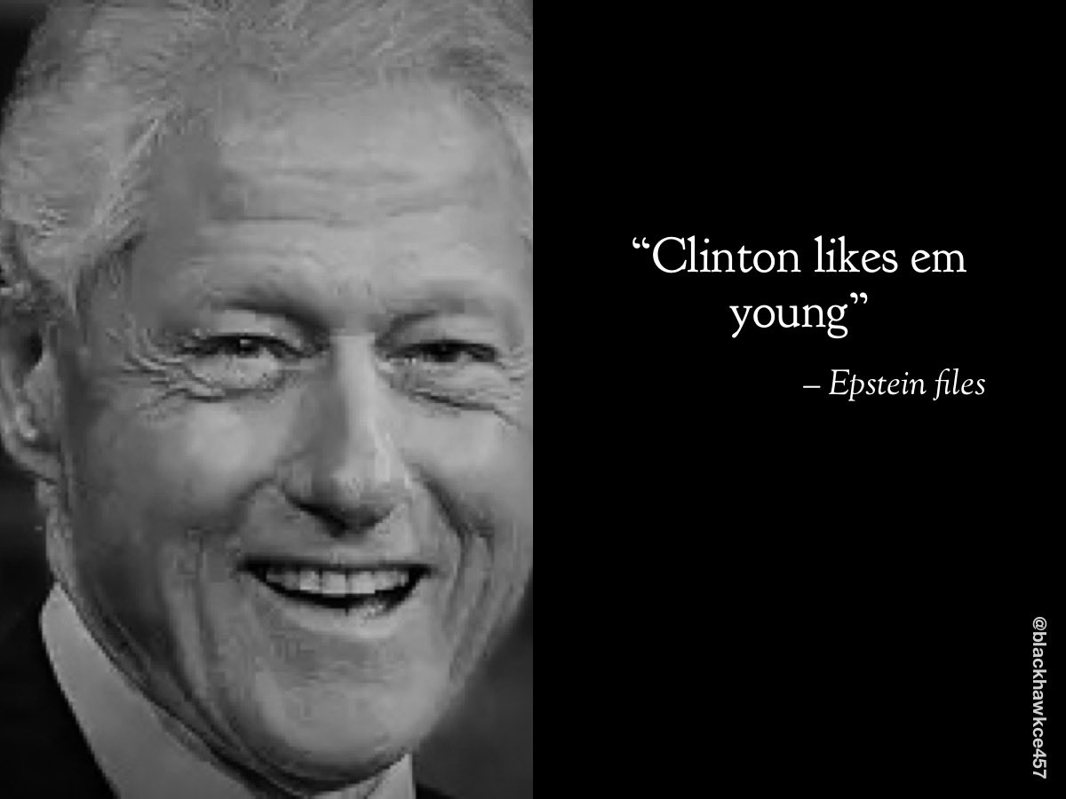 Why is Bill Clinton just living life with no scrutiny?