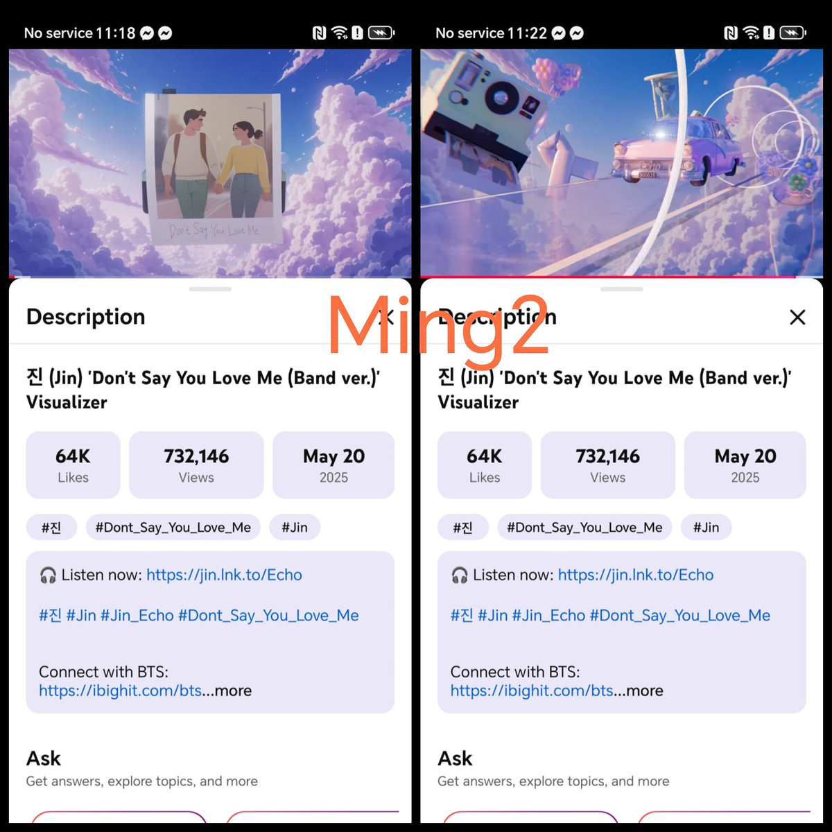 PatrickBuddies's tweet photo. @foreverjinnie79 @Trey_hollup @cherpops CONGRATULATIONS JIN
DSYLM BEST MUSIC VIDEO https://t.co/hANkwN4U6v