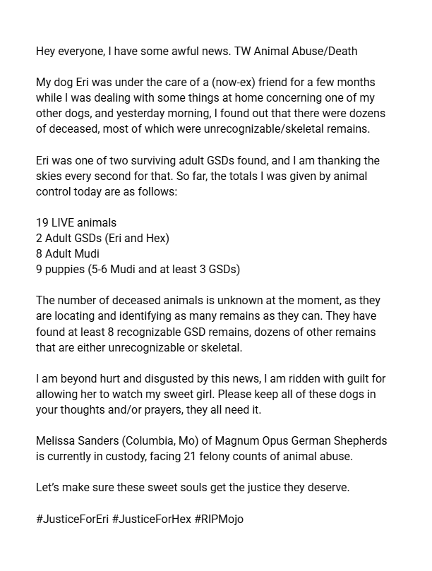 #JusticeForEri #JusticeForHex #RIPMojo