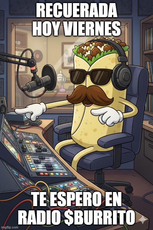 risaca77's tweet photo. recuerden es hoy es hoy $BURRITO https://t.co/1Cjh8qj4QS