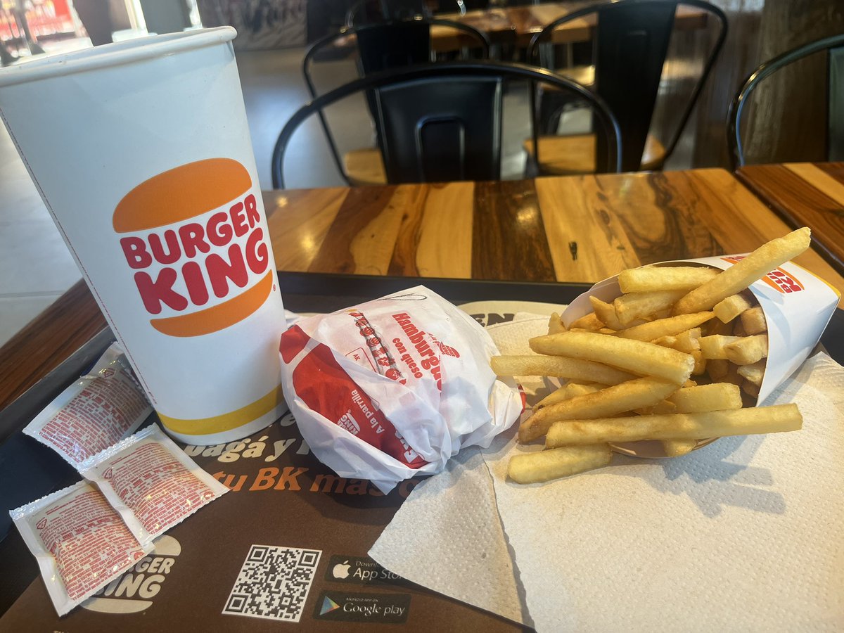 Wanted to try Argentine food but somehow ended up at Burger King instead.

Thanks to <a href="/joinpeanut/">Peanut</a> for saving me from my forex