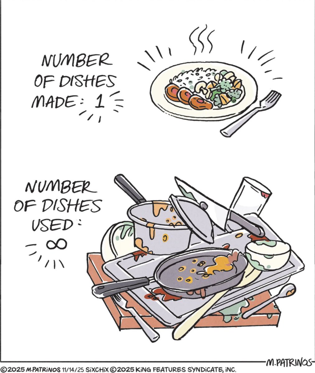 ComicsKingdom's tweet photo. Cooking: 10 minutes. Cleaning: 10 years. π©
#SixChix #ComicsKingdom https://t.co/Exp1qiQ60g