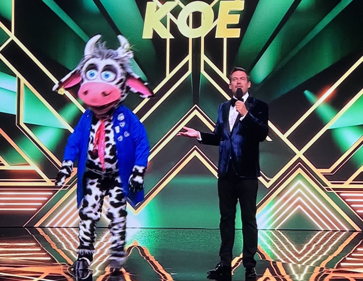 Het lijkt een beetje alsof ze de pakken uit een oude loods in lampegat hebben gestolen .. nog ruikend naar rook en bier.

#themaskedsinger