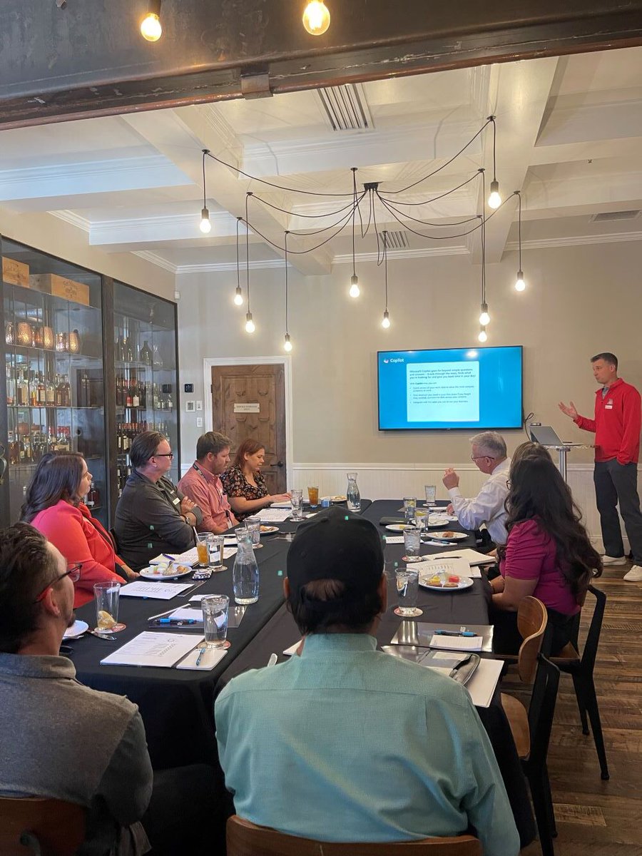 IntegratedAxis's tweet photo. Thank you to everyone who joined us for the Integrated Axis AI for Business Leaders lunch &amp; learn! 👏
We appreciate you taking time out of your day to explore how real-world AI can drive efficiency, reduce risk, and open new opportunities for your business. https://t.co/j2EarEQX7I