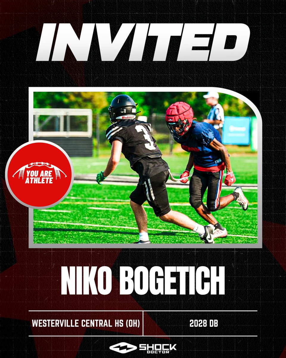 Thank you <a href="/youareathlete/">You Are Athlete</a> for the invite! 
Excited to compete in March!
<a href="/PrepRedzoneOH/">Prep Redzone Ohio</a> <a href="/TylerStevens94/">Tyler Stevens</a> <a href="/Coach_Franke/">Josh Franke</a> <a href="/_CoachWallace_/">Jacob Wallace</a> <a href="/shafferdb/">Coach Dan Shaffer</a> <a href="/DBCoachSmoot/">COACH SMOOT</a> <a href="/Coach_Z_Hill/">Zach Hill</a> <a href="/thevicrainey/">Vic Rainey</a> <a href="/Alvance_Rob/">Alvance Robinson</a>