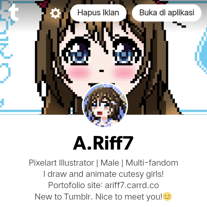 I'm trying to expand my reach and wanted to write stories of my life on Tumblr in the future.
Feel free to follow and I'll see you there! 😊
tumblr.com/ariff7-riff