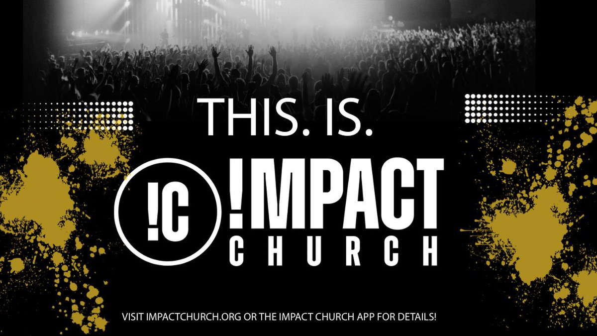 ImpactChurchVA's tweet image. Pull up Nov. 16th at Impact Church for a worship experience like no other!

The room will be filled with powerful praise, an on-time Word from our Senior Pastors, and exciting highlights from our Young Adult Ministry!

There’s a place for you here. Come join us! #ImpactChurch