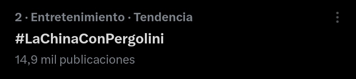 Tendencia N°2 LPM somos el mejor fandom ❤️
#LaChinaConPergolini (y mauro)
