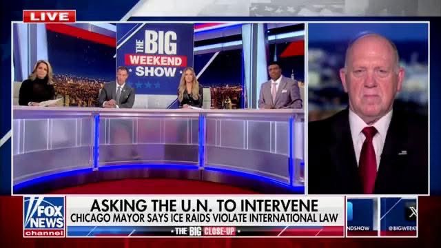 realtalkstruth's tweet photo. 😂 PURE MELTDOWN in Chicago — and Tom Homan just OBLITERATED Mayor Brandon Johnson on live TV.

Mayor Johnson actually went before the United Nations and begged them to “intervene” to stop ICE raids in his city — calling them “an assault on the dignity of Chicagoans.”

Brandon Johnson: “I call on this council to hold the federal government of the United States to the same standards of accountability you apply elsewhere in the world… I urge the Human Rights Council to consider a special session to examine the worsening human rights crisis in the United States.”

Enter Tom Homan, and he absolutely unloaded:

“He’s just proving he’s not that smart. Asking the United Nations to interfere with ICE enforcing U.S. law is like asking an arsonist how to stop a fire.” 🔥

“The UN helped fund the mass migration during the Biden Administration for years — millions of dollars spent helping migrants come here illegally.”

Homan wasn’t done:

“The United Nations isn’t going to tell President Trump what to do. President Trump was put in office to make this country safe again — and that’s exactly what’s happening. Every criminal alien ICE takes off the street makes this country safer.”

“We have the most secure border in the history of the nation because of President Trump’s leadership, the men and women of Border Patrol, and ICE.”

💥 Homan’s final shot:

“What ICE is doing is saving lives. People aren’t wasting their life savings to cross illegally. Thousands aren’t dying making that journey. And Americans aren’t dying from fentanyl because the border is finally secure.”

Bottom line:
Brandon Johnson is whining to the UN.
Tom Homan is securing America.