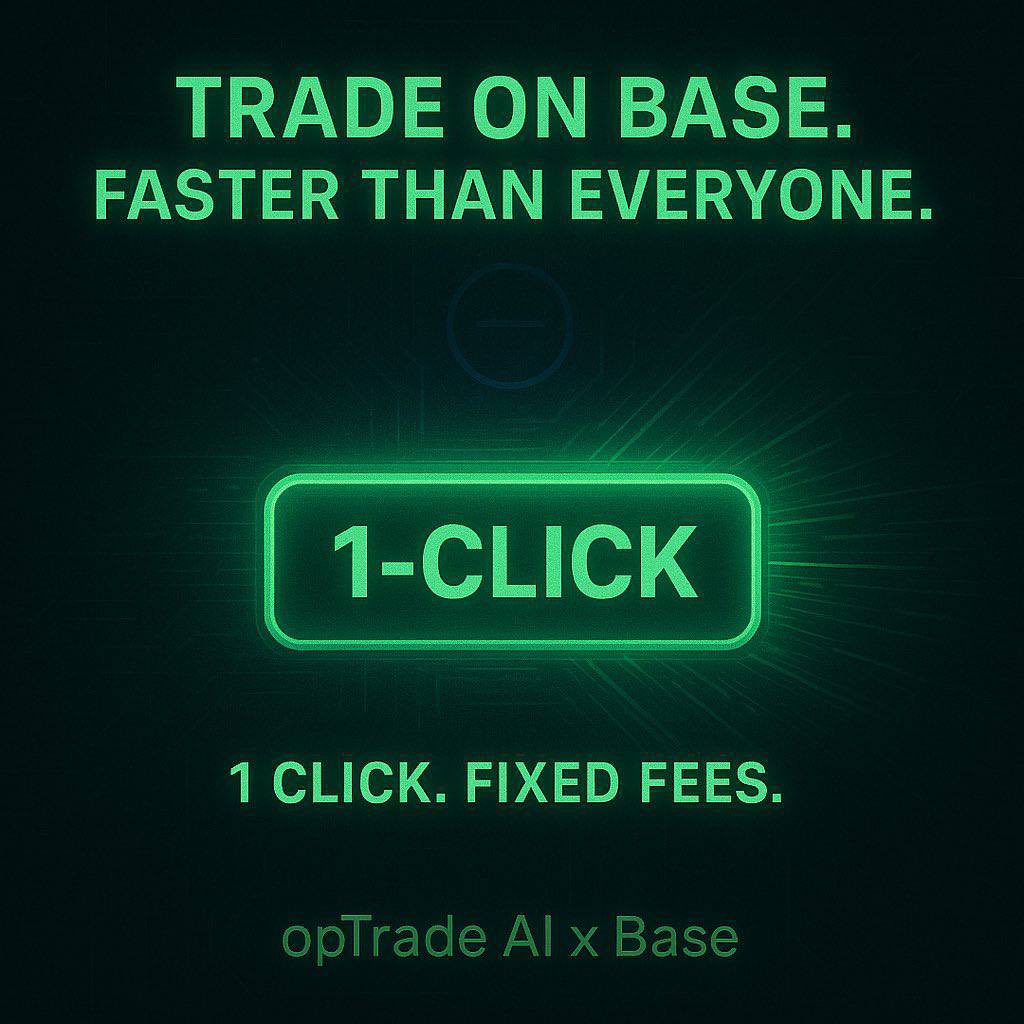 Henry__dyor's tweet image. Wild takes everywhere $OPTR AI keeps your focus on real trades on Base, not the drama.

0x72b658bd674f9c2b4954682f517c17d14476e417

x.com/optrade_ai